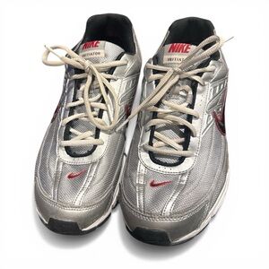 Vintage Style Nike Initiator Size 13 Silver/Red